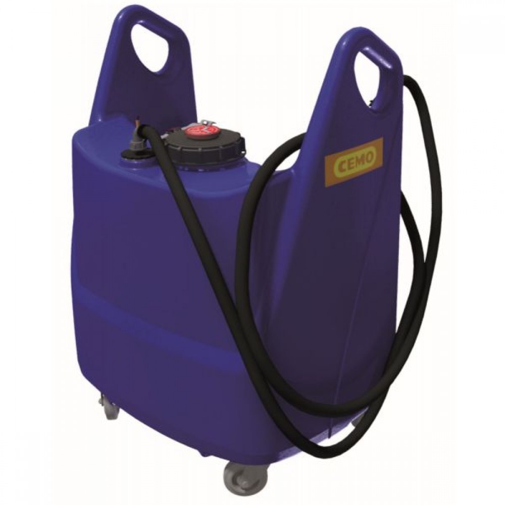Carretilla Trolley para AdBlue® 130 litros, con bomba, batería, cargador y pistola automática