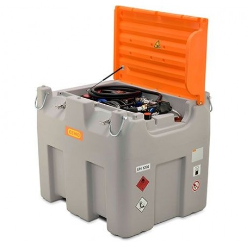 Depósito de gasoil combinado 850/100 litros Gasoil /AdBlue ® Básico, con bomba eléctrica Cematic Duo 24 / 12 V