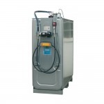 Depósito HDPE 1500 litros con bomba eléctrica para lubricantes (Aceite)