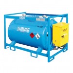 Depósito de gasoil 910 litros acero con bomba eléctrica 12V o 24V ADR TRASPO®