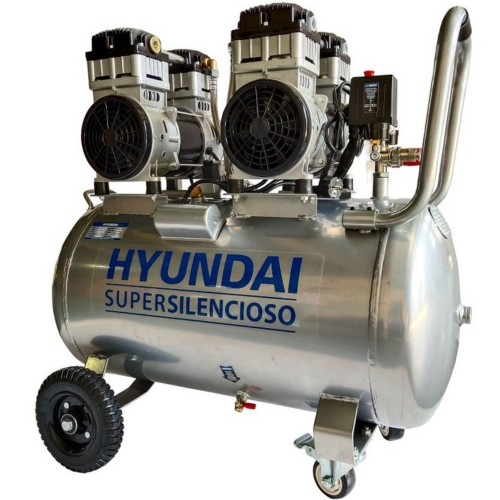 Compresor de aire silencioso HYAC100-3S HYUNDAI