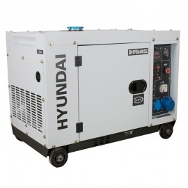 Generador Diésel Monofásico Insonorizado Hyundai DHY8600SE