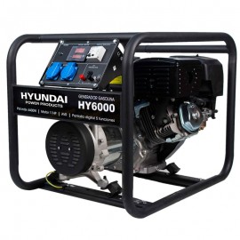 Generador gasolina monofásico HYUNDAI HY6000