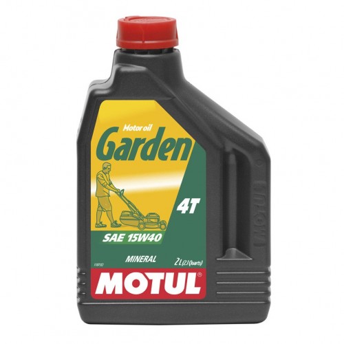 Aceite MOTUL GARDEN 15W-40 4T - 2 litros x 12 unidades