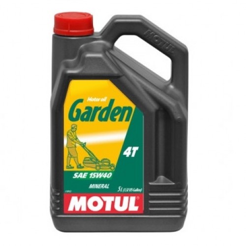 Aceite MOTUL GARDEN 15W-40 4T - 5 litros