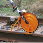 Guía rueda de medición para vías férreas Nedo