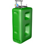 Depósito de agua potable 1100 litros con bomba de presión Rothidráulico KHR 1100